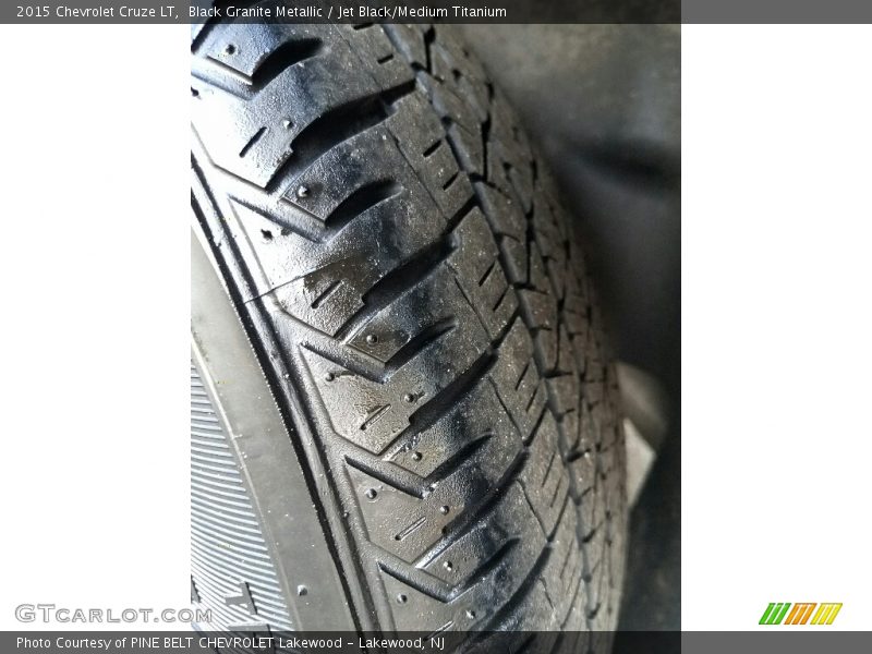 Black Granite Metallic / Jet Black/Medium Titanium 2015 Chevrolet Cruze LT