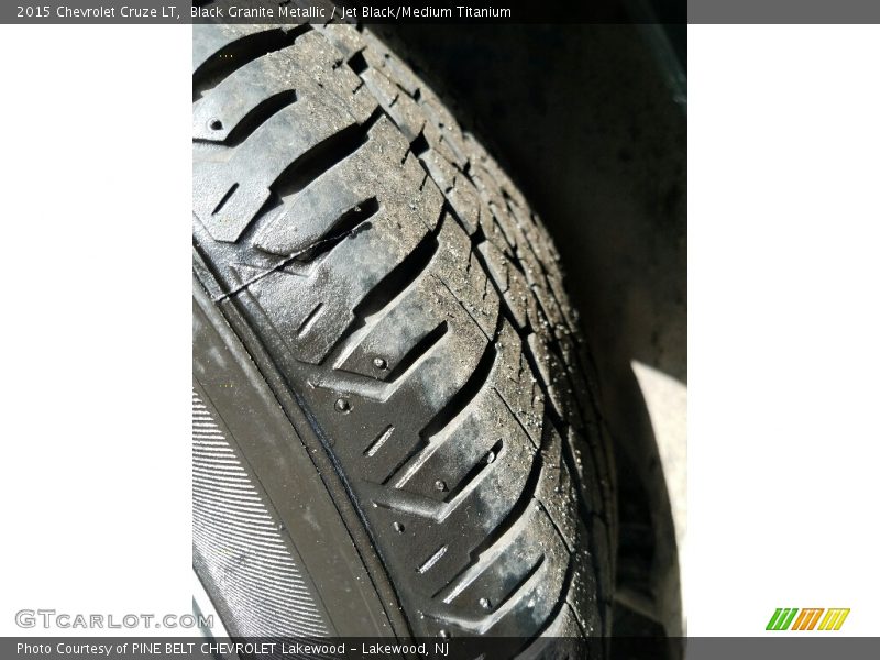 Black Granite Metallic / Jet Black/Medium Titanium 2015 Chevrolet Cruze LT