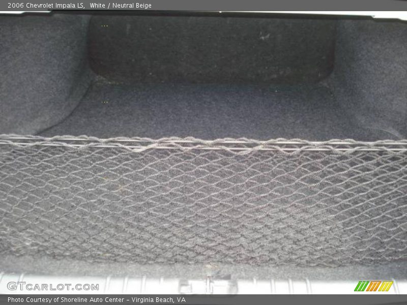 White / Neutral Beige 2006 Chevrolet Impala LS