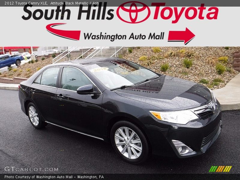 Attitude Black Metallic / Ash 2012 Toyota Camry XLE