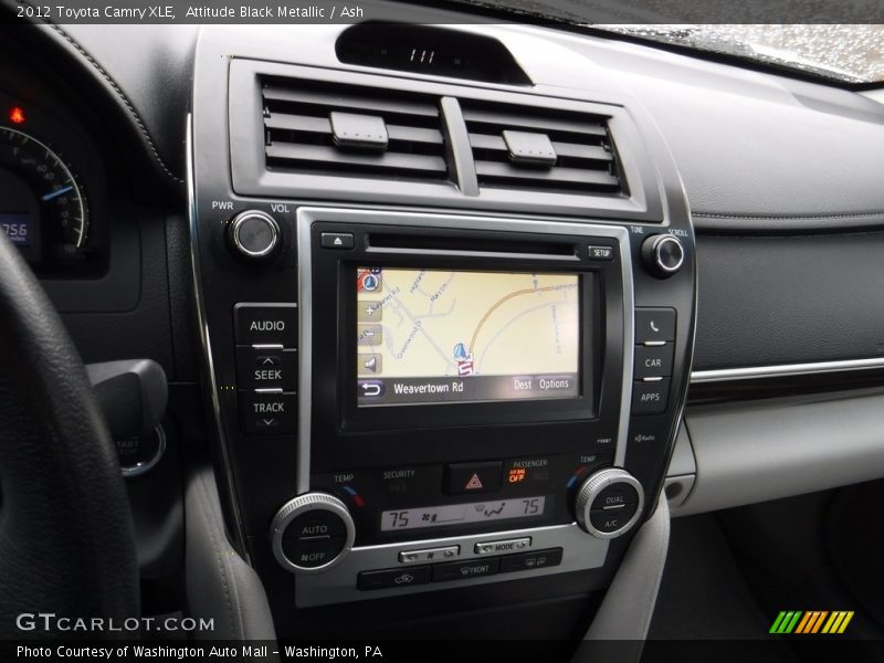 Attitude Black Metallic / Ash 2012 Toyota Camry XLE