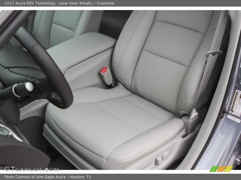 Lunar Silver Metallic / Graystone 2017 Acura RDX Technology