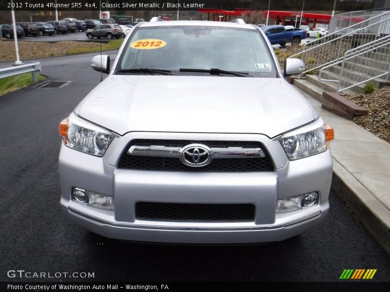 Classic Silver Metallic / Black Leather 2012 Toyota 4Runner SR5 4x4
