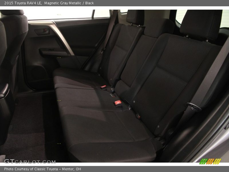 Magnetic Gray Metallic / Black 2015 Toyota RAV4 LE