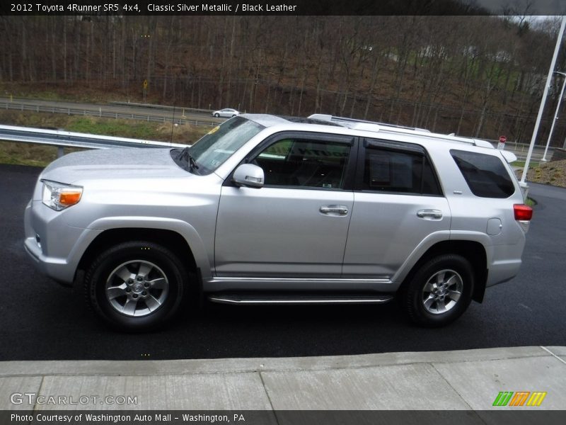 Classic Silver Metallic / Black Leather 2012 Toyota 4Runner SR5 4x4