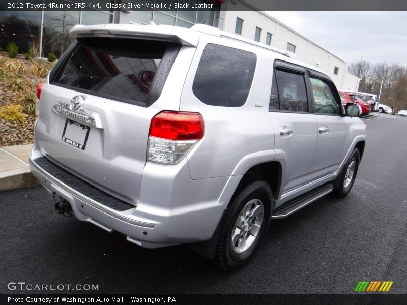 Classic Silver Metallic / Black Leather 2012 Toyota 4Runner SR5 4x4