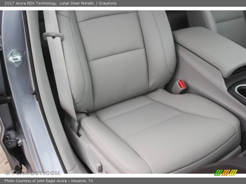 Lunar Silver Metallic / Graystone 2017 Acura RDX Technology