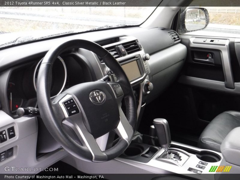 Classic Silver Metallic / Black Leather 2012 Toyota 4Runner SR5 4x4