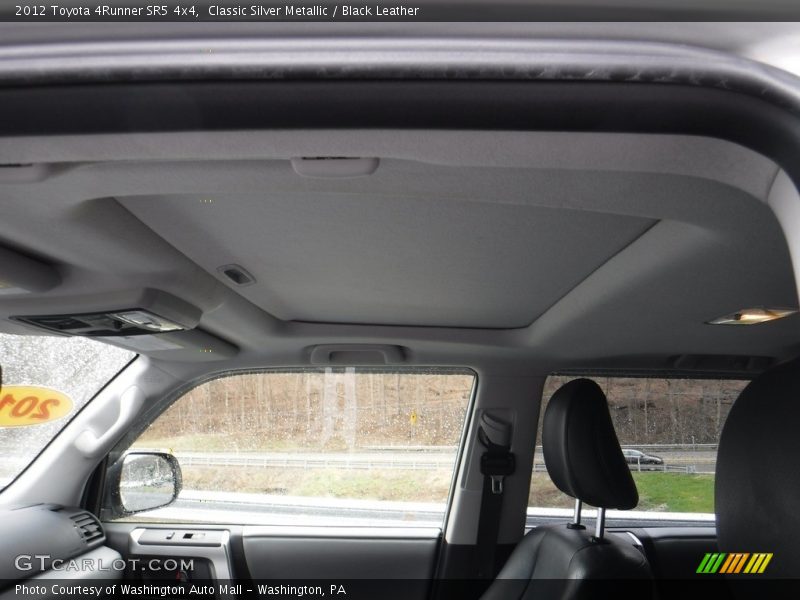 Classic Silver Metallic / Black Leather 2012 Toyota 4Runner SR5 4x4