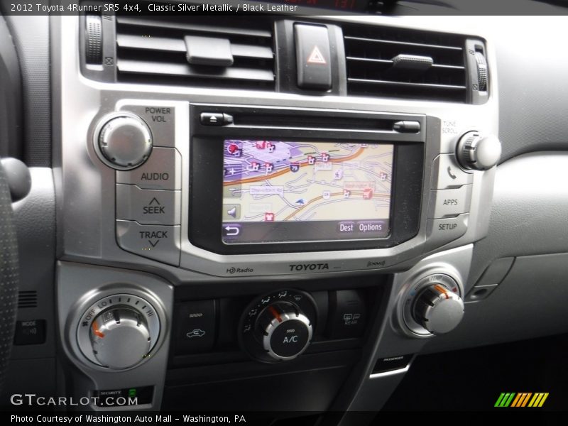 Classic Silver Metallic / Black Leather 2012 Toyota 4Runner SR5 4x4