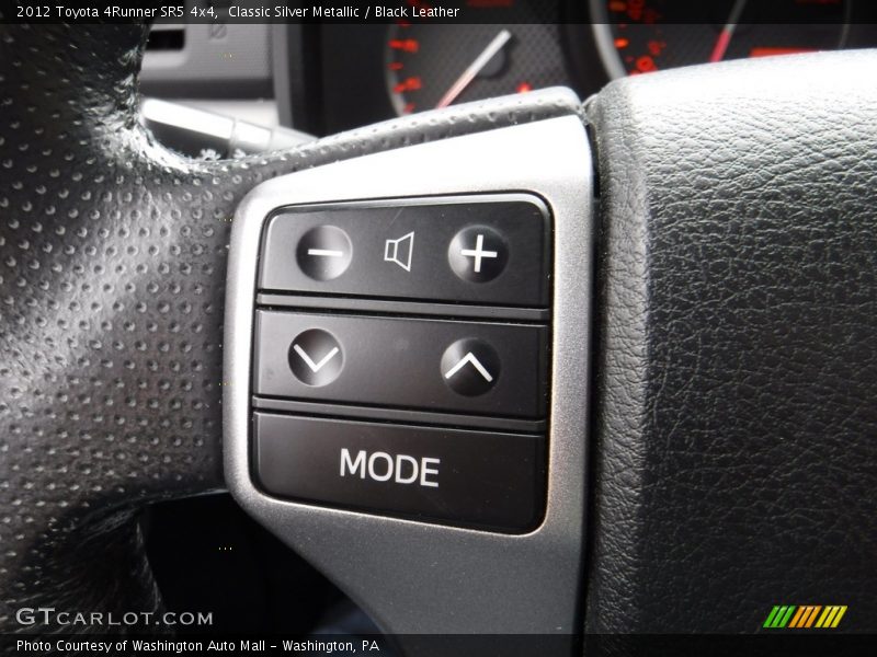 Classic Silver Metallic / Black Leather 2012 Toyota 4Runner SR5 4x4