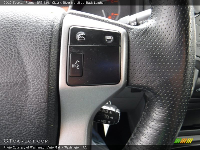 Classic Silver Metallic / Black Leather 2012 Toyota 4Runner SR5 4x4