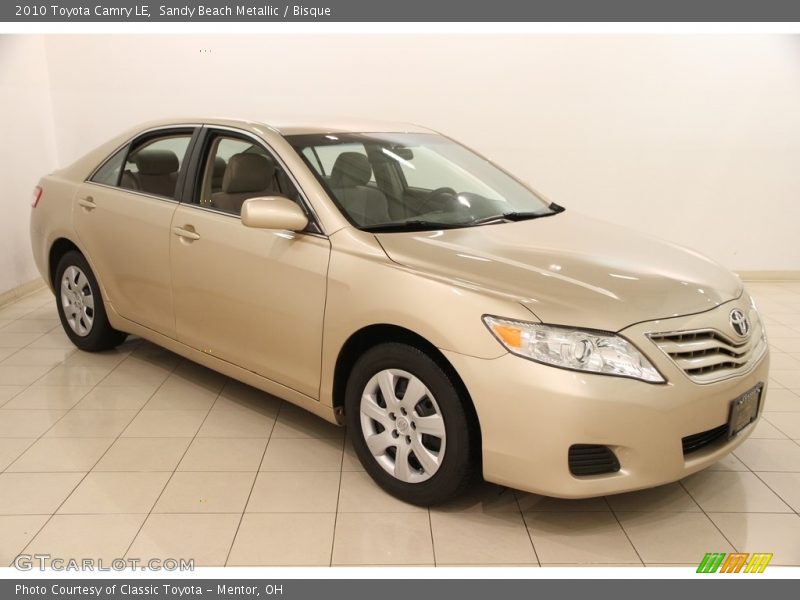 Sandy Beach Metallic / Bisque 2010 Toyota Camry LE
