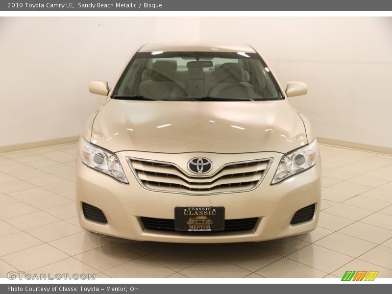 Sandy Beach Metallic / Bisque 2010 Toyota Camry LE
