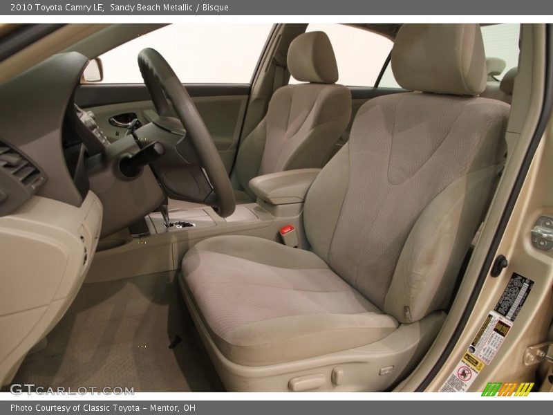 Sandy Beach Metallic / Bisque 2010 Toyota Camry LE