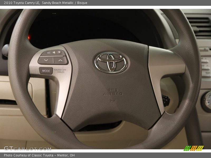 Sandy Beach Metallic / Bisque 2010 Toyota Camry LE