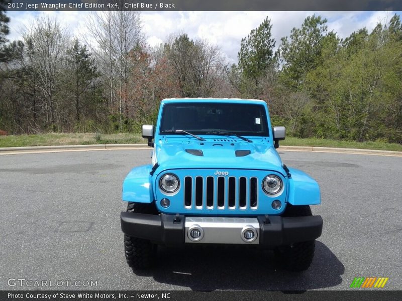 Chief Blue / Black 2017 Jeep Wrangler Chief Edition 4x4