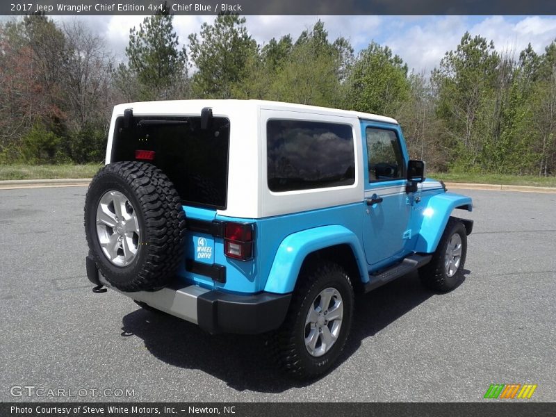 Chief Blue / Black 2017 Jeep Wrangler Chief Edition 4x4
