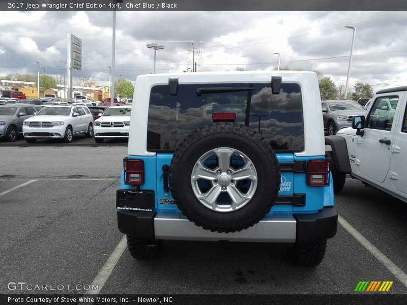 Chief Blue / Black 2017 Jeep Wrangler Chief Edition 4x4