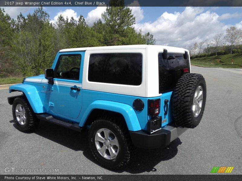 Chief Blue / Black 2017 Jeep Wrangler Chief Edition 4x4