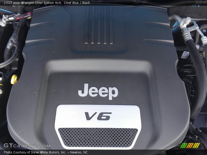 Chief Blue / Black 2017 Jeep Wrangler Chief Edition 4x4