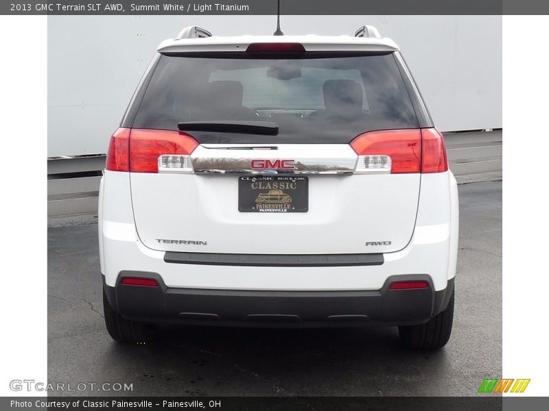 Summit White / Light Titanium 2013 GMC Terrain SLT AWD