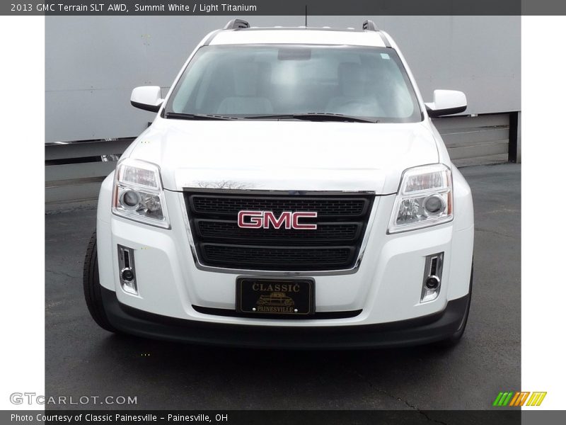 Summit White / Light Titanium 2013 GMC Terrain SLT AWD