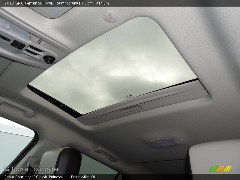 Summit White / Light Titanium 2013 GMC Terrain SLT AWD