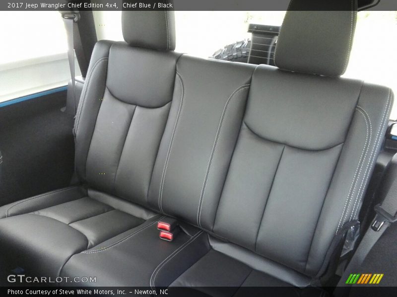 Rear Seat of 2017 Wrangler Chief Edition 4x4