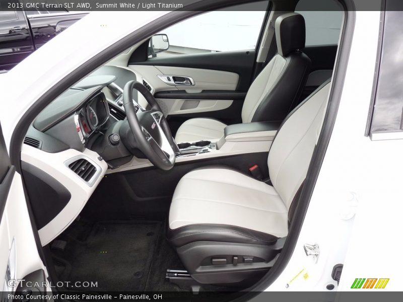 Summit White / Light Titanium 2013 GMC Terrain SLT AWD