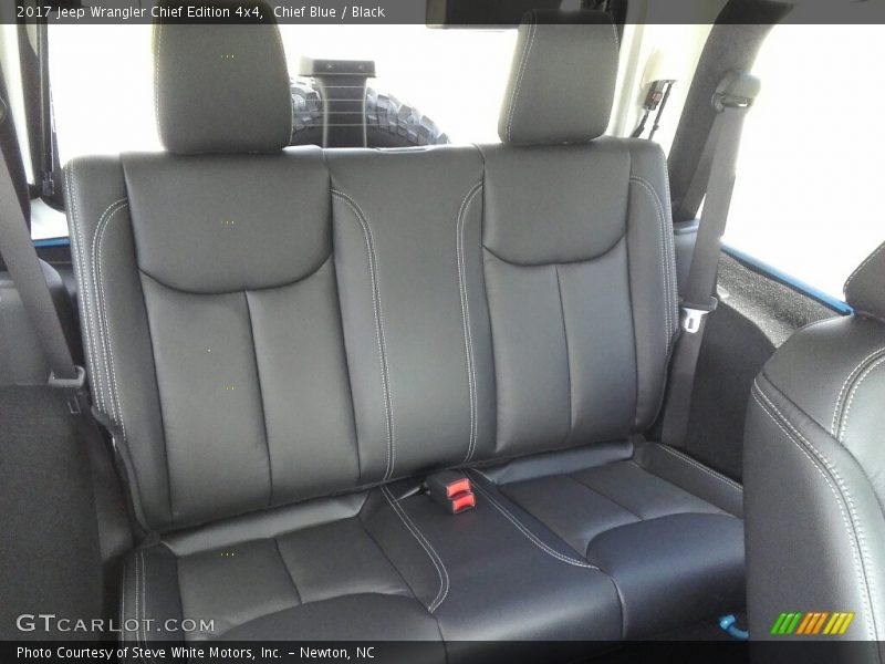 Rear Seat of 2017 Wrangler Chief Edition 4x4