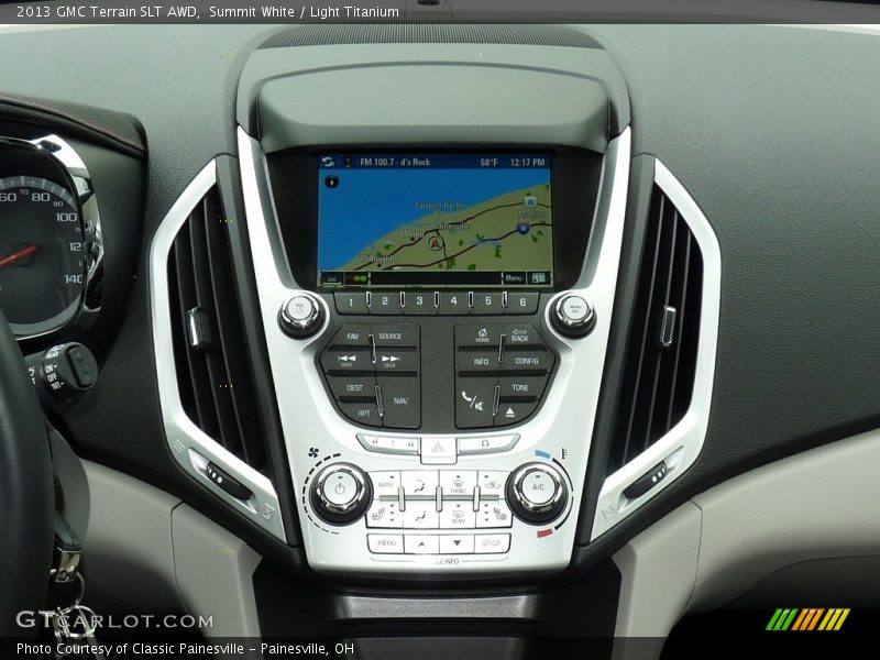 Summit White / Light Titanium 2013 GMC Terrain SLT AWD