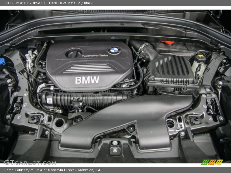 Dark Olive Metallic / Black 2017 BMW X1 xDrive28i