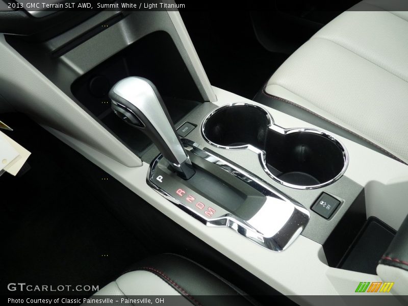 Summit White / Light Titanium 2013 GMC Terrain SLT AWD