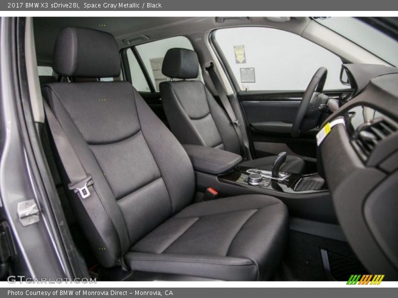 Space Gray Metallic / Black 2017 BMW X3 sDrive28i