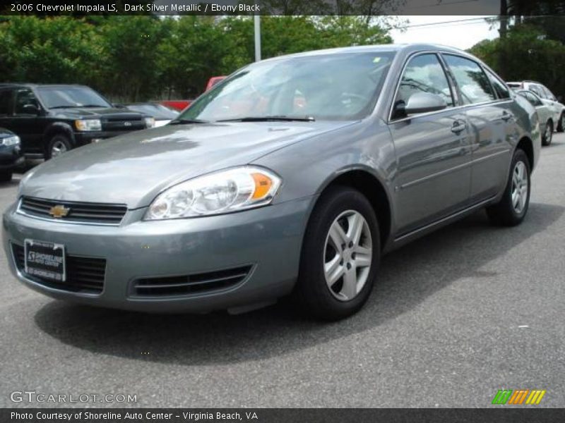 Dark Silver Metallic / Ebony Black 2006 Chevrolet Impala LS