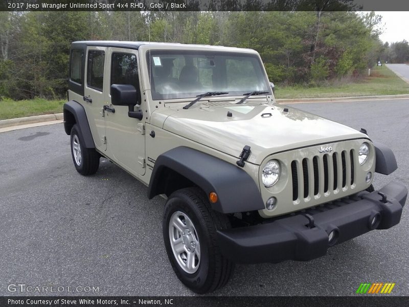Gobi / Black 2017 Jeep Wrangler Unlimited Sport 4x4 RHD