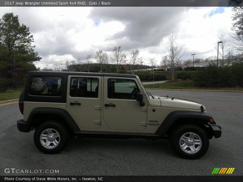 Gobi / Black 2017 Jeep Wrangler Unlimited Sport 4x4 RHD