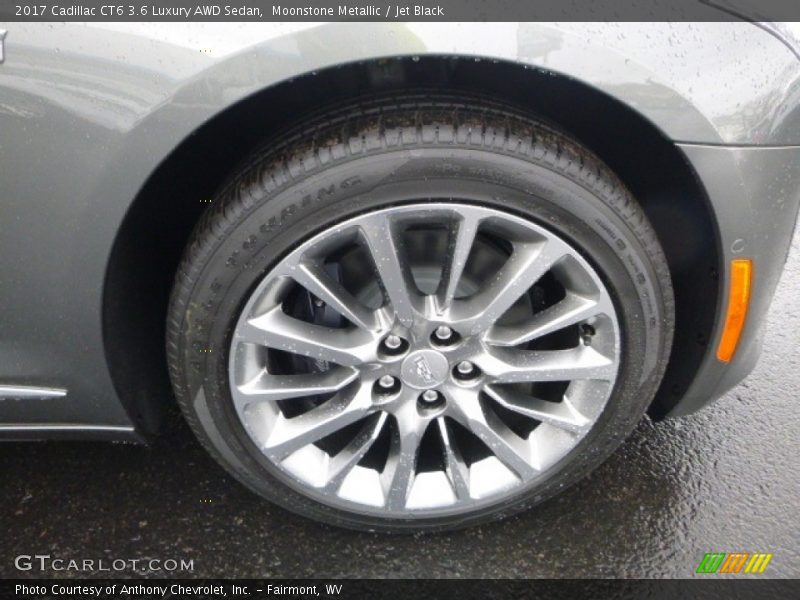 Moonstone Metallic / Jet Black 2017 Cadillac CT6 3.6 Luxury AWD Sedan