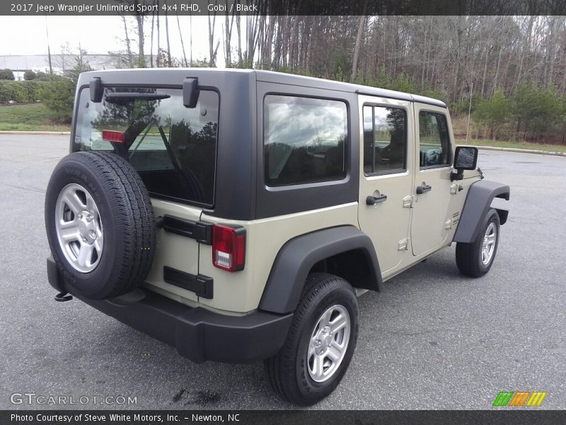 Gobi / Black 2017 Jeep Wrangler Unlimited Sport 4x4 RHD