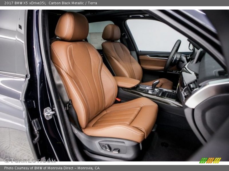 Carbon Black Metallic / Terra 2017 BMW X5 xDrive35i