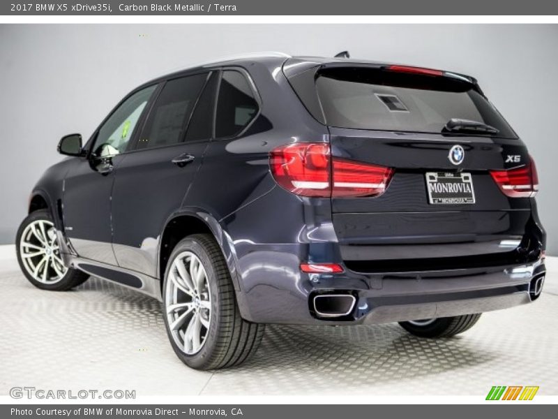 Carbon Black Metallic / Terra 2017 BMW X5 xDrive35i