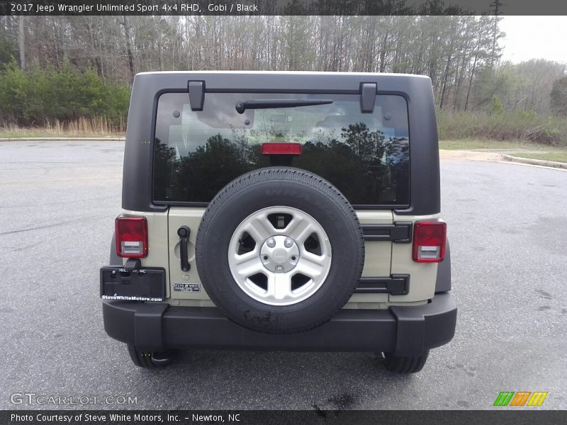 Gobi / Black 2017 Jeep Wrangler Unlimited Sport 4x4 RHD