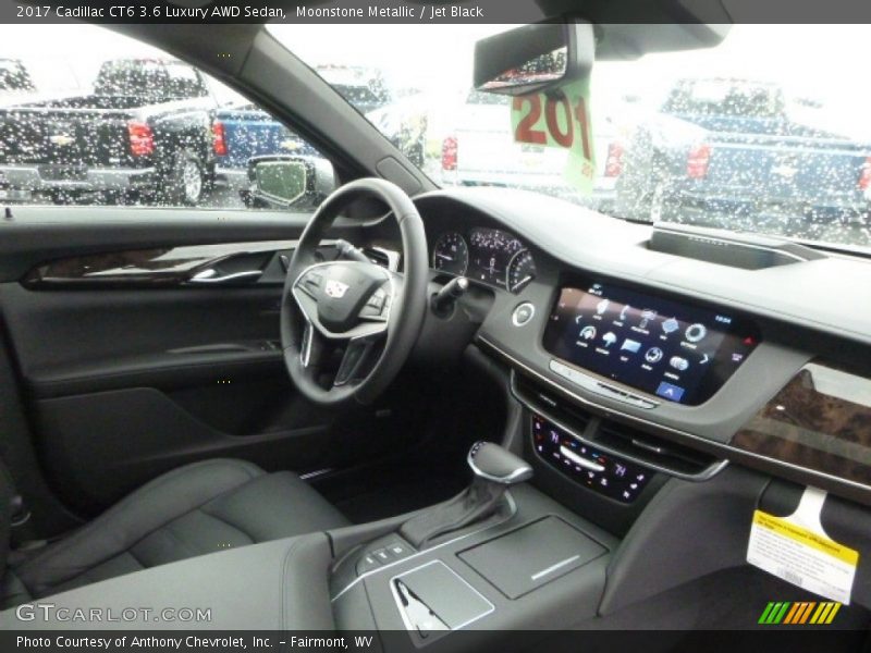 Moonstone Metallic / Jet Black 2017 Cadillac CT6 3.6 Luxury AWD Sedan