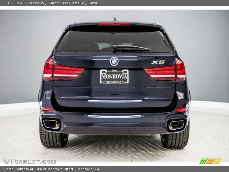 Carbon Black Metallic / Terra 2017 BMW X5 xDrive35i