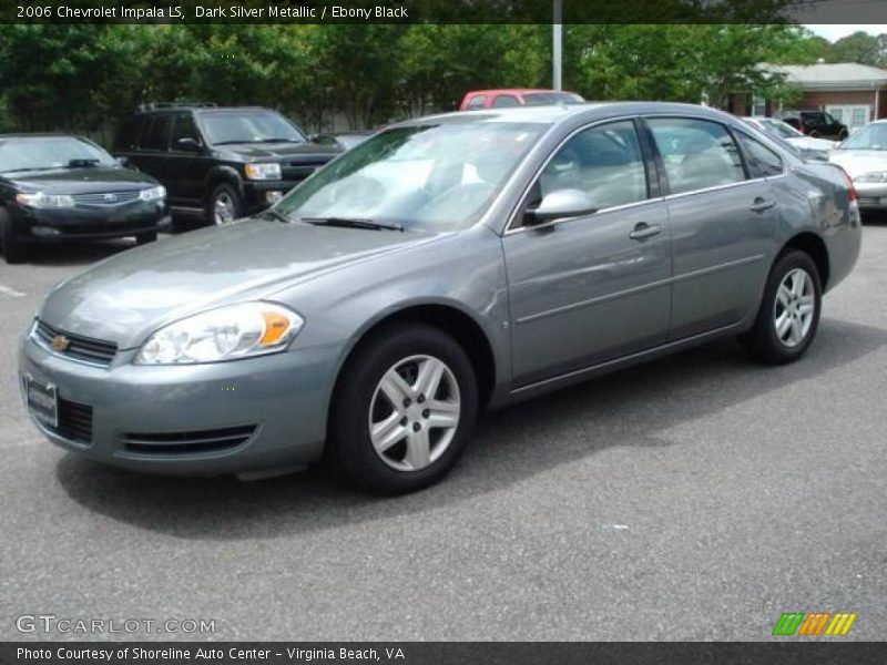Dark Silver Metallic / Ebony Black 2006 Chevrolet Impala LS