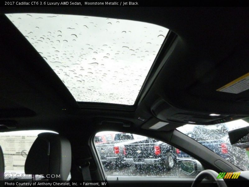 Moonstone Metallic / Jet Black 2017 Cadillac CT6 3.6 Luxury AWD Sedan