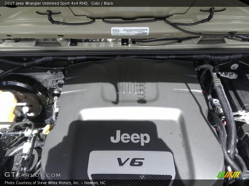 Gobi / Black 2017 Jeep Wrangler Unlimited Sport 4x4 RHD