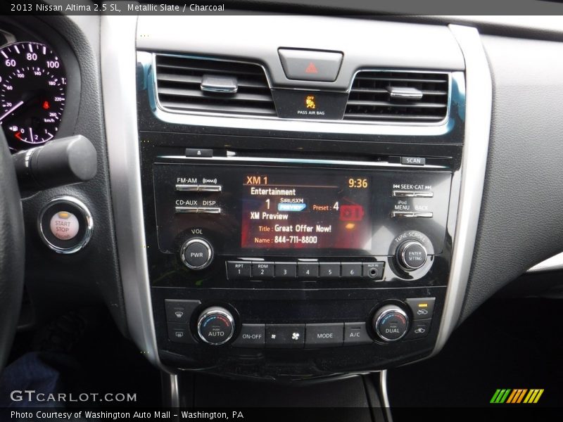 Metallic Slate / Charcoal 2013 Nissan Altima 2.5 SL