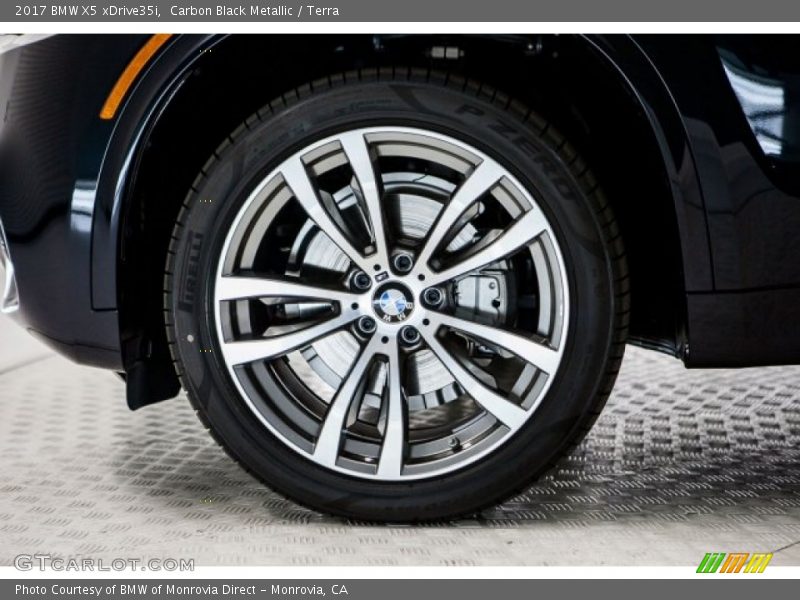 Carbon Black Metallic / Terra 2017 BMW X5 xDrive35i